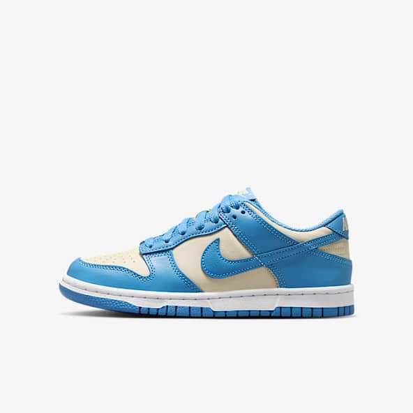 Childrens blue nike trainers on sale
